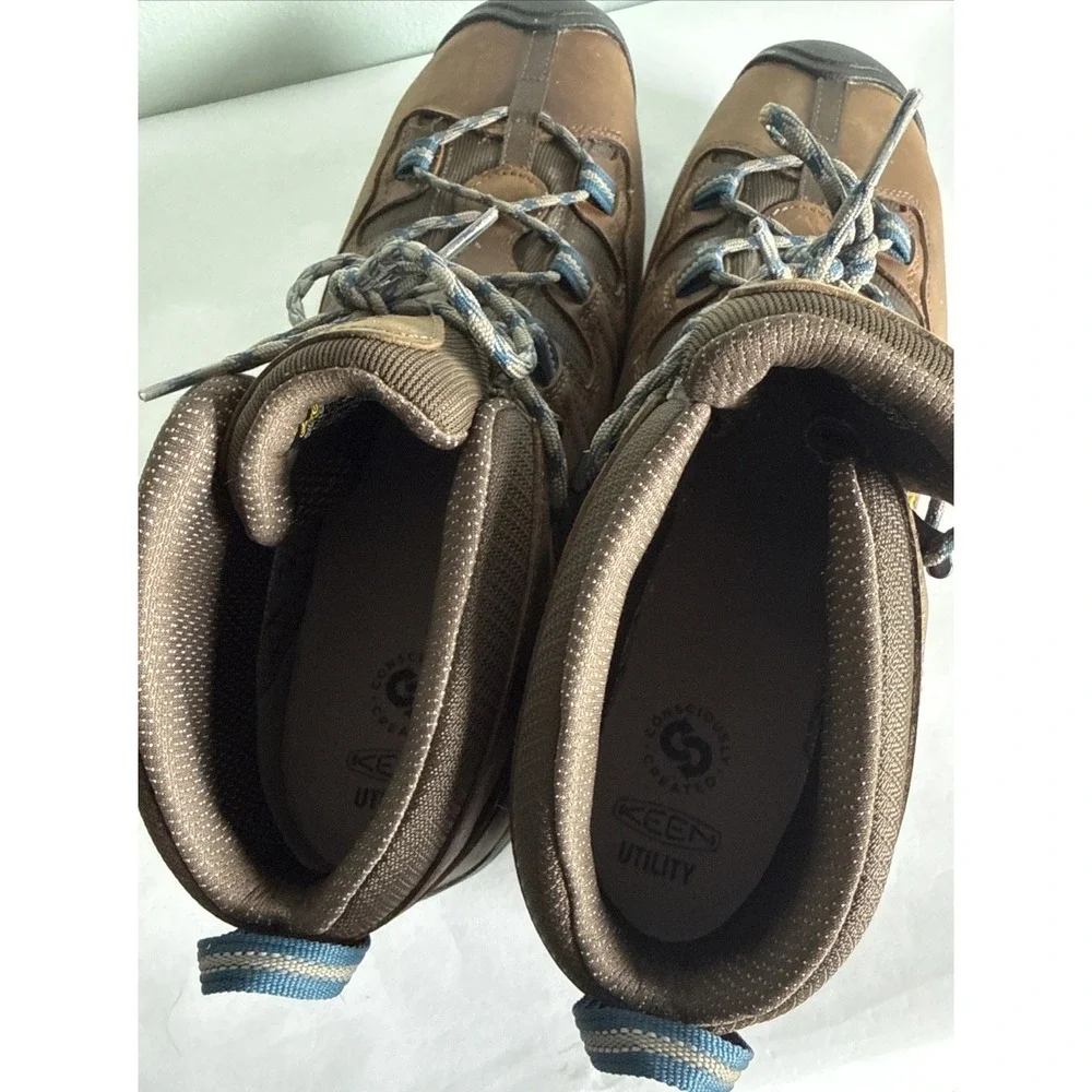 KEEN Utility Detroit XT Mid Steel Toe Waterproof Mens 17 EE Work Outdoor Boots